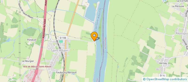 localisation de l'entreprise SCI BROUARD  SAINT-ALBAIN