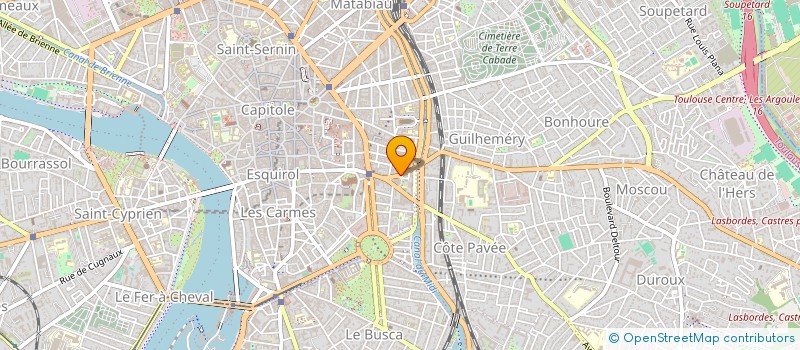 localisation de l'entreprise SCI BROUE à TOULOUSE