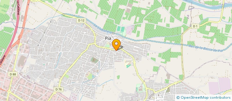 localisation de l'entreprise SCI BROUGAR  PIA