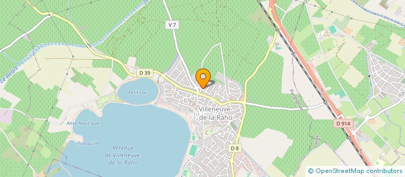 localisation de l'entreprise SCI BROUSSAT  VILLENEUVE-DE-LA-RAHO