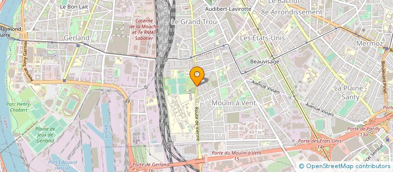 localisation de l'entreprise SCI BROUSSE  VENISSIEUX