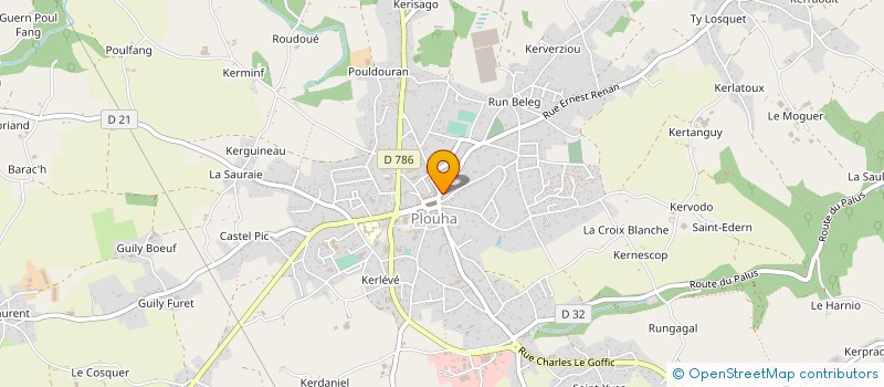 localisation de l'entreprise SCI BROUSTER BUSSY  PLOUHA