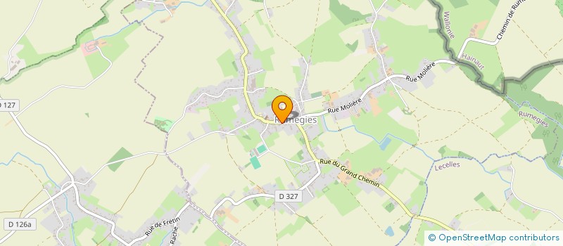 localisation de l'entreprise SCI BROUTIN DOMINIQUE  RUMEGIES