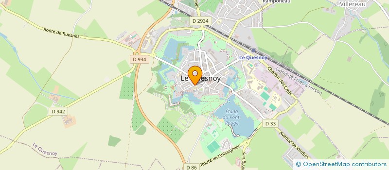 localisation de l'entreprise SCI BROVAN à LE QUESNOY