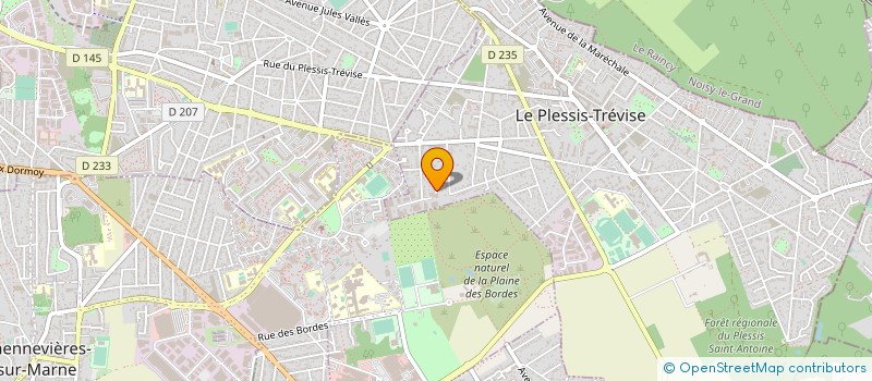 localisation de l'entreprise SCI BROVIL à LE PLESSIS-TREVISE