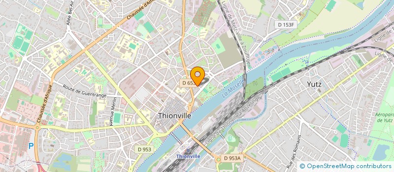 localisation de l'entreprise SCI BROWE à THIONVILLE