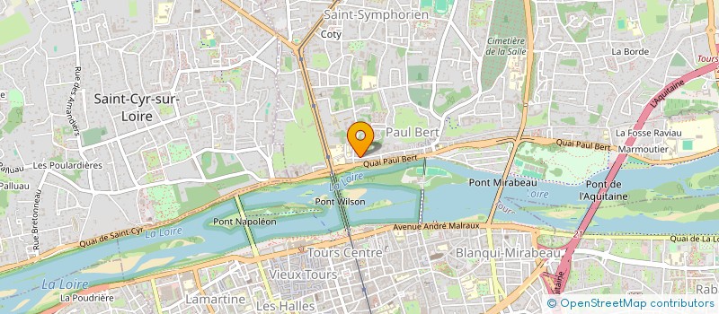 localisation de l'entreprise SCI BRRAME  TOURS