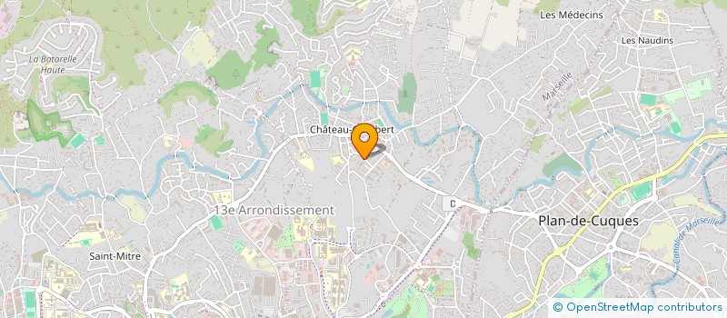localisation de l'entreprise SCI BRS à MARSEILLE