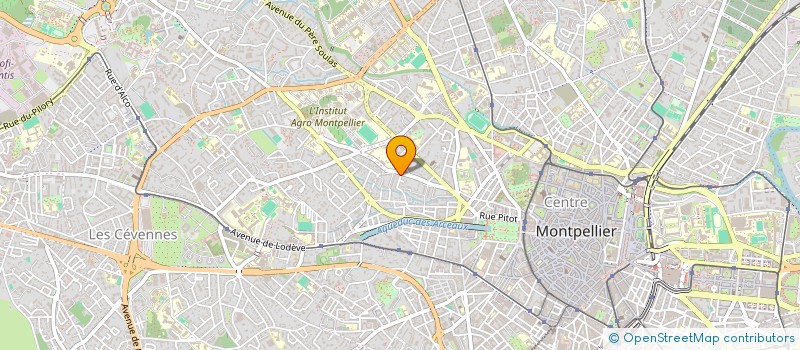 localisation de l'entreprise SCI BRU BLANC FAMILY à MONTPELLIER