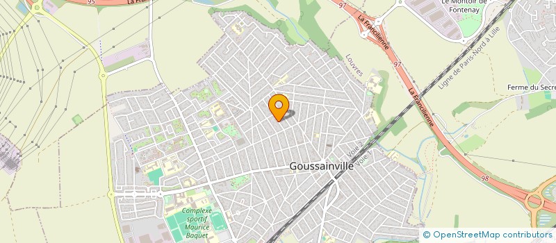 localisation de l'entreprise SCI BRUANDY à GOUSSAINVILLE