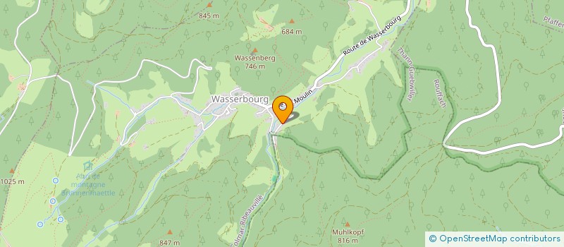 localisation de l'entreprise SCI BRUAT  WASSERBOURG