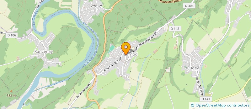 localisation de l'entreprise SCI BRUAT-ARNOLD  LARNOD