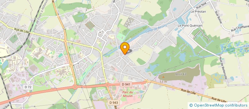 localisation de l'entreprise SCI BRUAY  NUX-LES-MINES