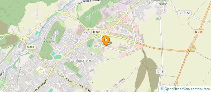 localisation de l'entreprise SCI BRUAYSIENNE DUQUESNOY 2  BRUAY-LA-BUISSIERE