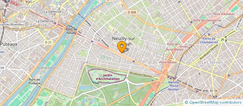localisation de l'entreprise SCI BRUBERIE à NEUILLY-SUR-SEINE