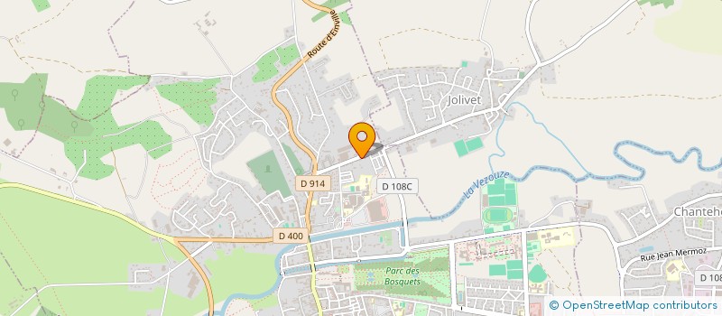 localisation de l'entreprise SCI BRUDARE  LUNEVILLE