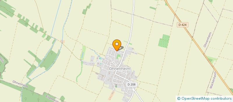 localisation de l'entreprise SCI BRUDER  OHNENHEIM