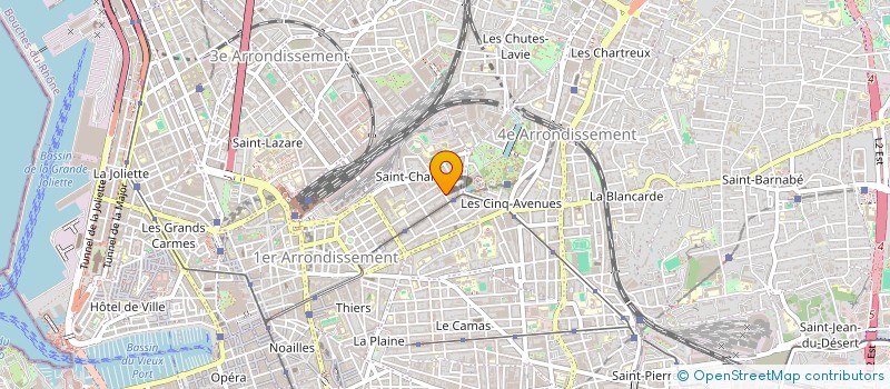 localisation de l'entreprise SCI BRUDID à MARSEILLE