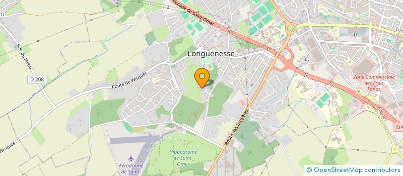 localisation de l'entreprise SCI BRUEGHEL  LONGUENESSE