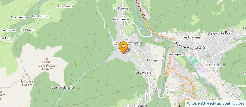 localisation de l'entreprise SCI BRUGE à MORZINE