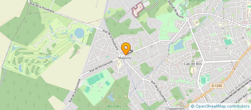 localisation de l'entreprise SCI BRUGES EYSINES  PESSAC