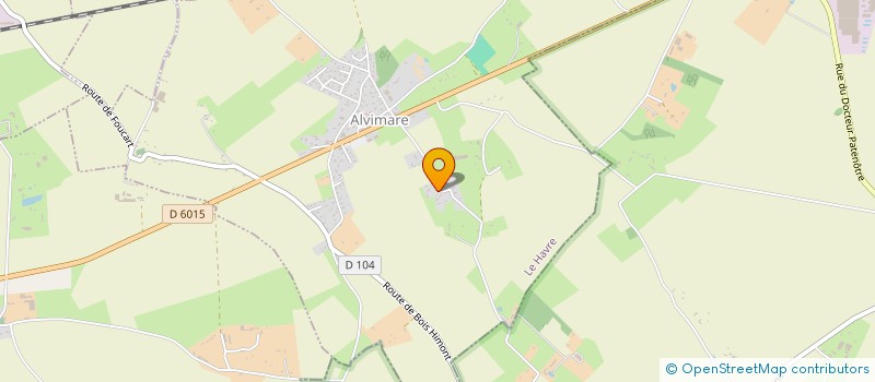 localisation de l'entreprise SCI BRUGUET  ALVIMARE