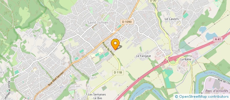 localisation de l'entreprise SCI BRULARD à SAINT-ISMIER