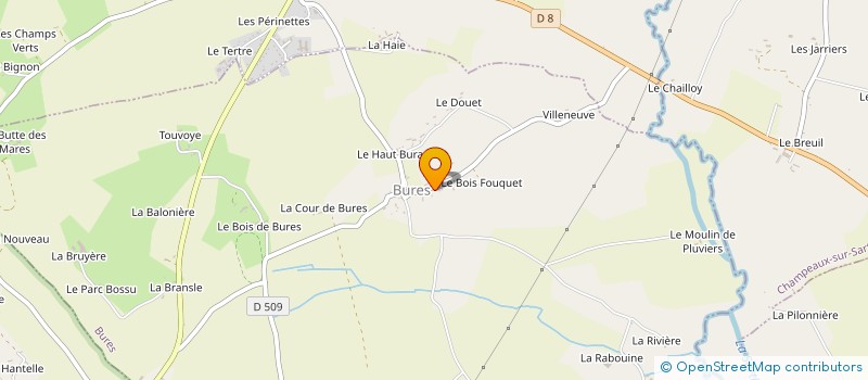 localisation de l'entreprise SCI BRULARD à BURES