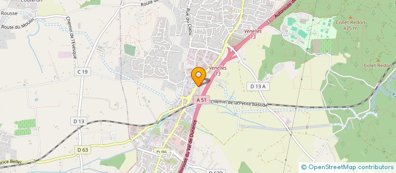 localisation de l'entreprise SCI BRULAT IMMOBILIER  VENELLES