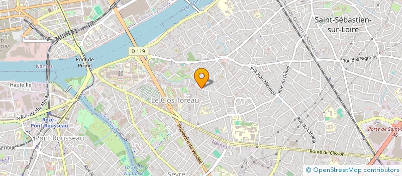 localisation de l'entreprise SCI BRULE à SAINT-SEBASTIEN-SUR-LOIRE