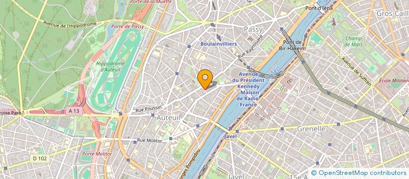 localisation de l'entreprise SCI BRULE-GARNIER  PARIS