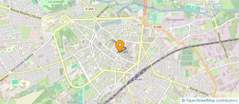 localisation de l'entreprise SCI BRULE MAISON à ARRAS