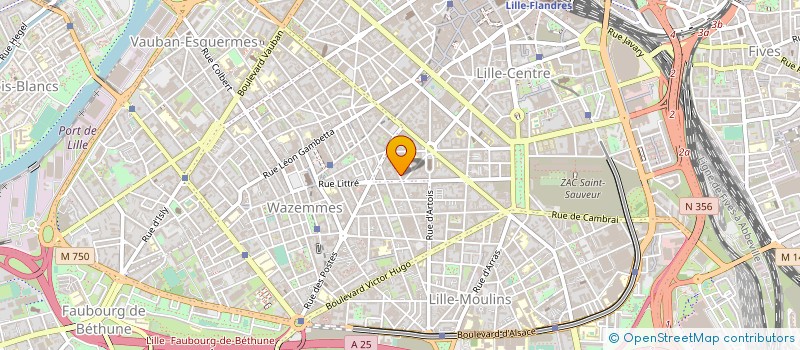 localisation de l'entreprise SCI BRULE MAISON FLEURUS à LILLE