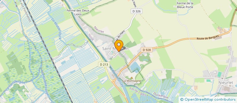 localisation de l'entreprise SCI BRUMA  NIEURLET