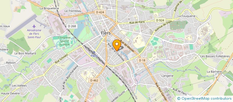 localisation de l'entreprise SCI BRUMAIRE à FLERS