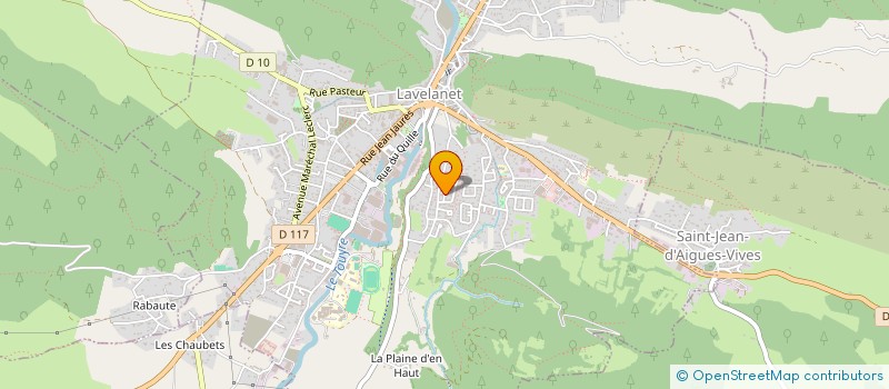 localisation de l'entreprise SCI BRUMARDINI à LAVELANET