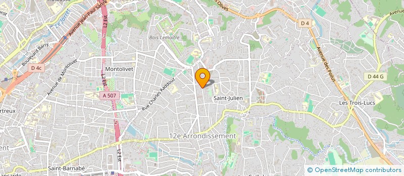 localisation de l'entreprise SCI BRUMAX à MARSEILLE