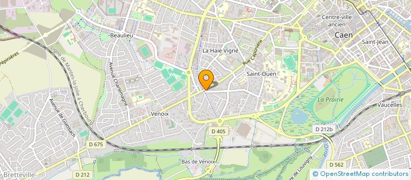 localisation de l'entreprise SCI BRUMI à CAEN