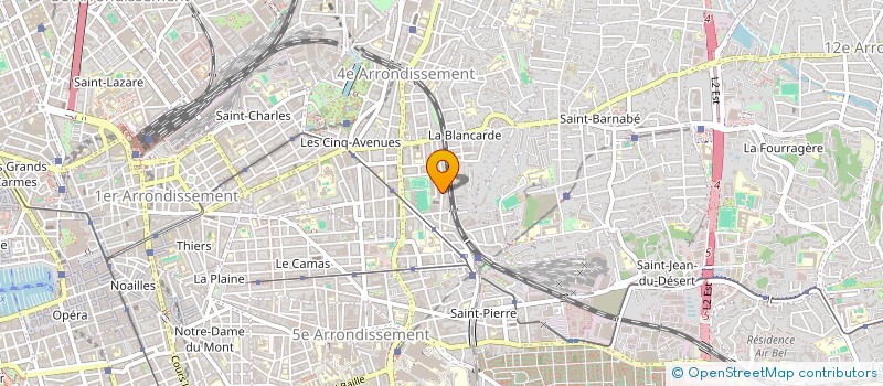 localisation de l'entreprise SCI BRUN à MARSEILLE