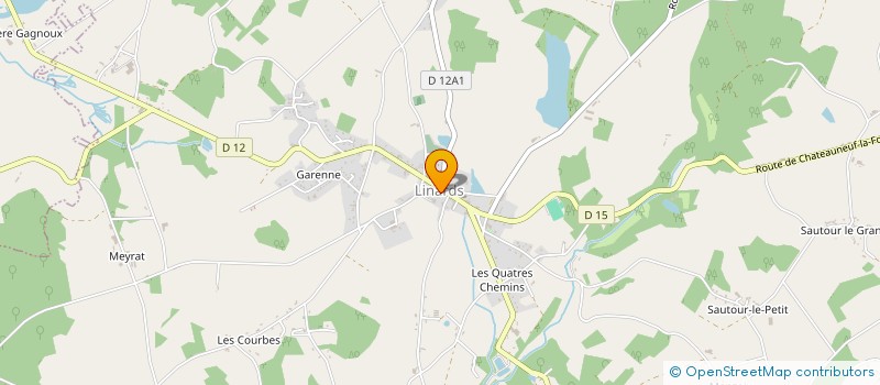 localisation de l'entreprise SCI BRUN à LINARDS
