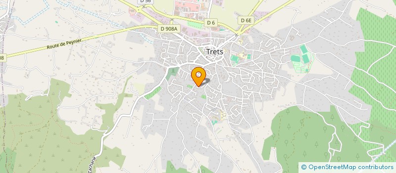 localisation de l'entreprise SCI BRUN à TRETS