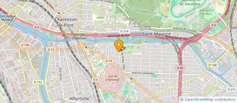 localisation de l'entreprise SCI BRUN- AMAN à MAISONS ALFORT