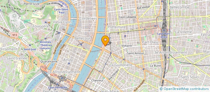 localisation de l'entreprise SCI BRUN D'OLIVIER  LYON