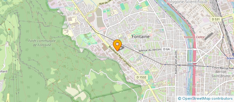 localisation de l'entreprise SCI BRUN EM  FONTAINE