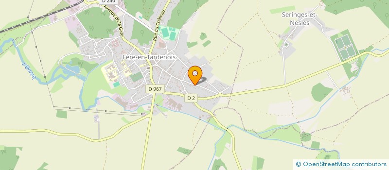 localisation de l'entreprise SCI BRUN OZ à FERE-EN-TARDENOIS