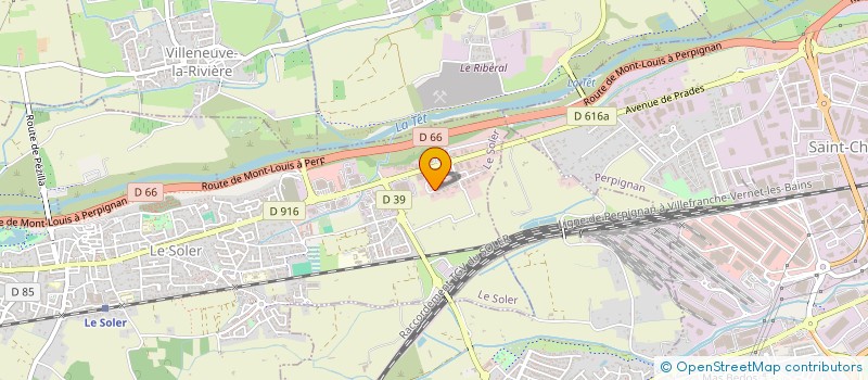 localisation de l'entreprise SCI BRUNAT  LE SOLER