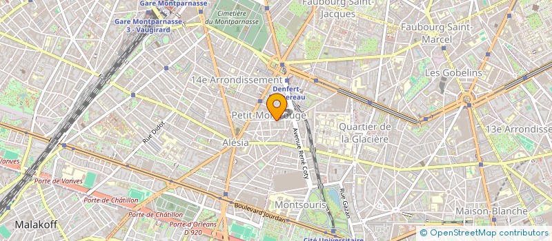 localisation de l'entreprise SCI BRUNAUD  PARIS