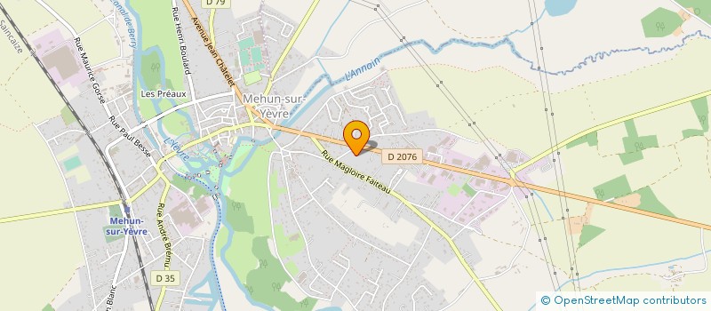 localisation de l'entreprise SCI BRUNBAYL  MEHUN-SUR-YEVRE