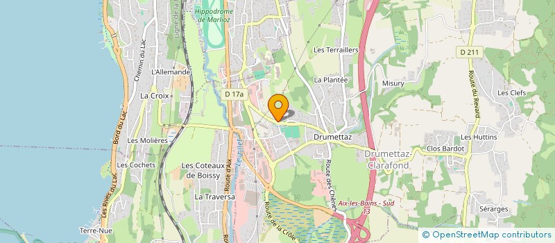 localisation de l'entreprise SCI BRUNE  AIX-LES-BAINS