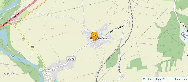 localisation de l'entreprise SCI BRUNE  BLYES